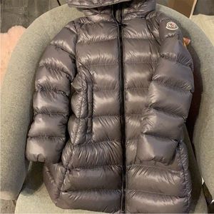 Moncler size 8. Barely used. Worn once. Beautiful. Classy.